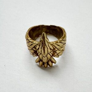 Pamela Love Brass Bird Ring Size 5